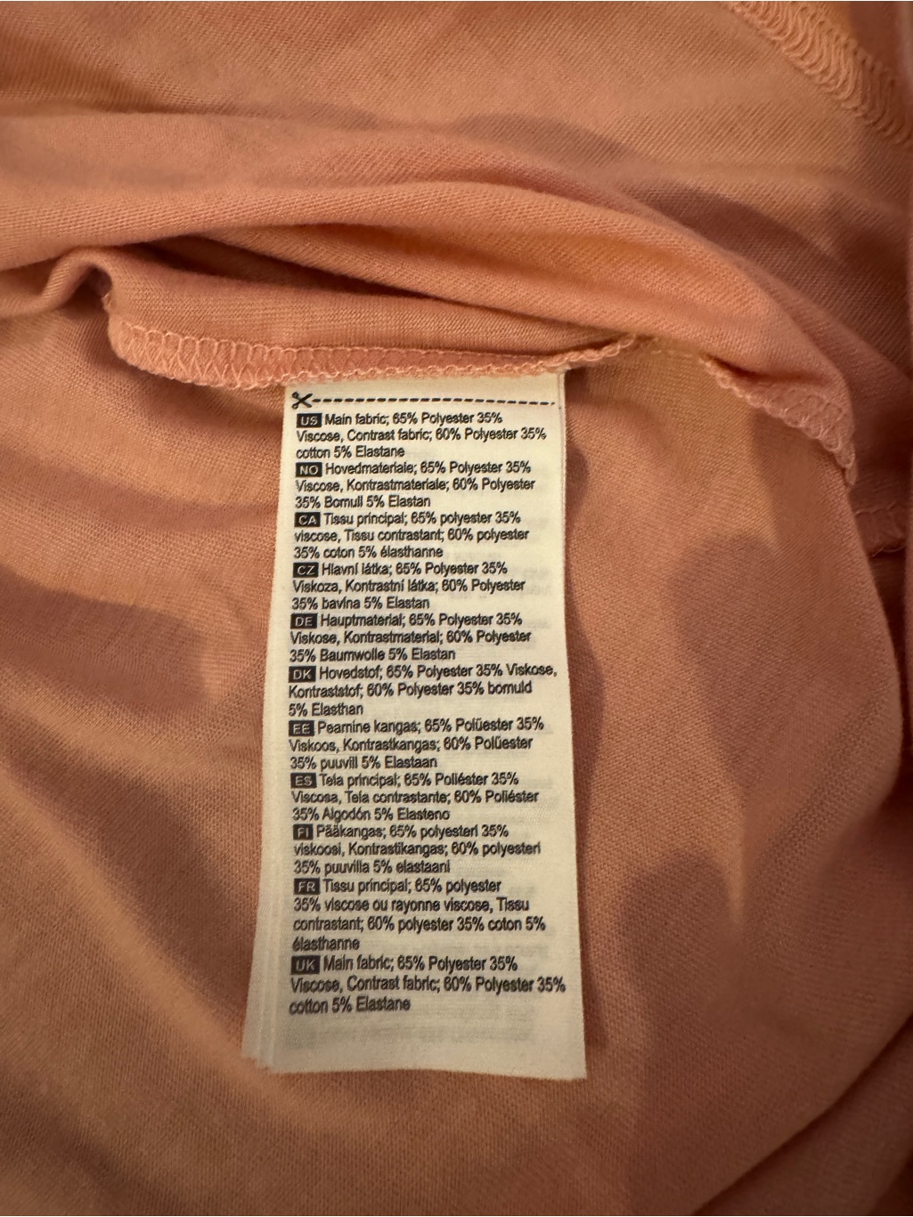 Kari Traa Soft Pink Short Sleeve Lounge Tee — image 5 of 5